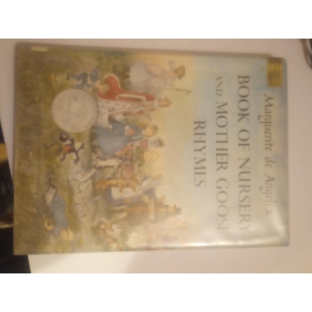 1954 1st Ed.  Book of Nursery and Mother Goose Rhymes, M. de Angeli, DJ